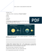 Prova de fscPF sobre os principais conceitos astronômicos