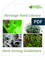 Seed saving -- Complete Guidelines