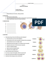 Act. 8 Mitosis