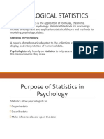 Psychological Statistics