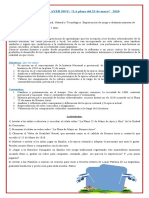 PROYECTO: AYER HOY: "LA Plaza Del 25 de Mayo" 2020: Fundamentación