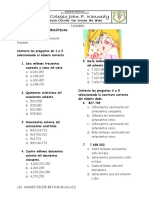 Evaluación SDN Niñas