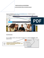 Guía de Acceso A La Plataforma - Módulo Aplicaciones para La Docencia Online - LM2021