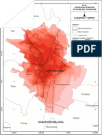 Kepadatan Penduduk 2006 Kota Malang