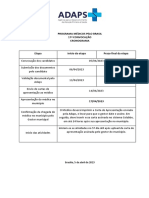 Programa Médicos Pelo Brasil 17 Convocação Cronograma: Brasília, 5 de Abril de 2023