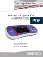 Manual Myoplus Pro