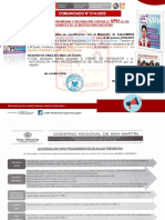 COMUNICADO #014-2023: Desparasitación Masiva Y Vacunación Contra El A Los Estudiantes de La Institucion Educativa