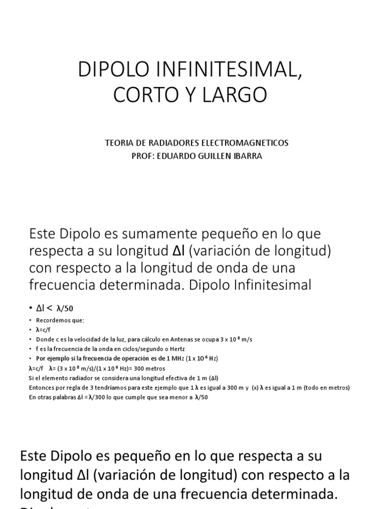 Tipos de Dipolo PDF