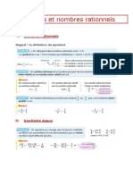 Lecon Fraction Et Rationnels