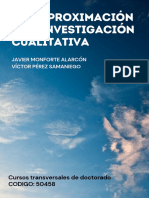 Tema 7 - Apriximación A La Investigación Cualitativa