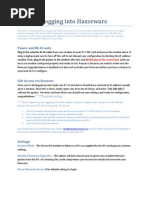 Download Haxorware Tutorial for SB5101 works on compatible modems by ModemPremodz Sales SN64021938 doc pdf