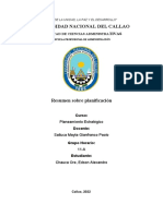 Resumen Sobre Los Conocimiento Previos de Planificación