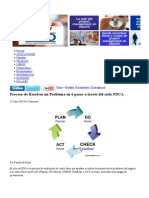 Proceso de Resolver Un Problema en 6 Pasos A Través Del Ciclo PDCA - SpanishPMO