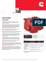 QST30 For Rail Applications Tier 2/stage IIIA Spec Sheet - A4 Format