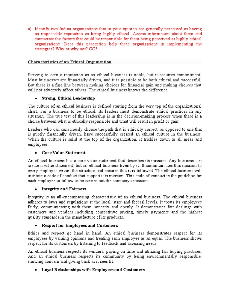 Cat 3 PDF Strategic Management Business Ethics