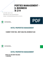 Hotel Properties Management - Spec: Hotel Business TRB5SE11TR-Z19