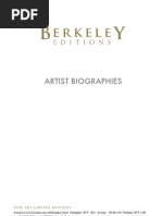 Download Berkeley Editions Fine Art Prints Artist Biographies by Paul Ellis SN64022841 doc pdf