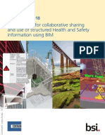 Specification For Collaborative Sharing and Use of Structured Health and Safety Information Using BIM