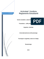 Análisis Reglamento Estudiantil