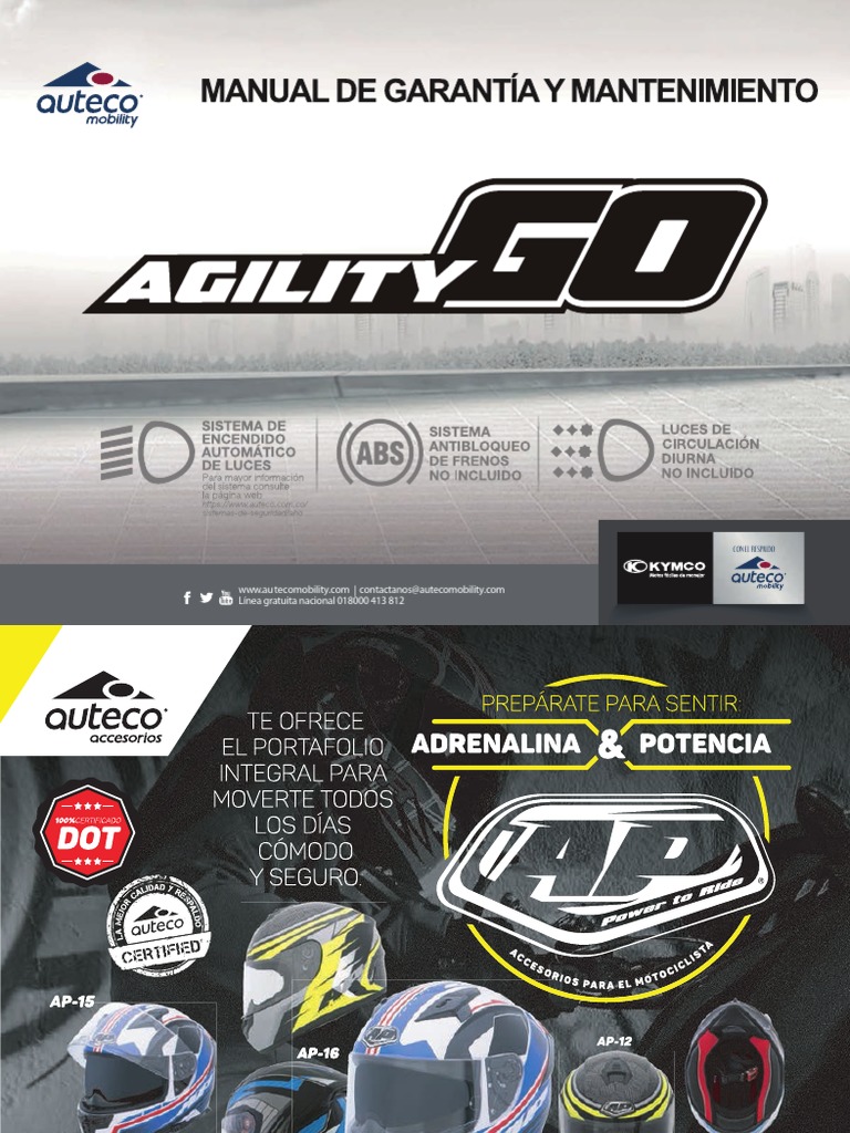 Entretien et sécurité du Kymco Agility GO | PDF | Technologie et ingénierie
