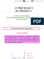 Electricidad Y Electronica: Tema Ii Motores, Transformadores Y Dispositivos de Control