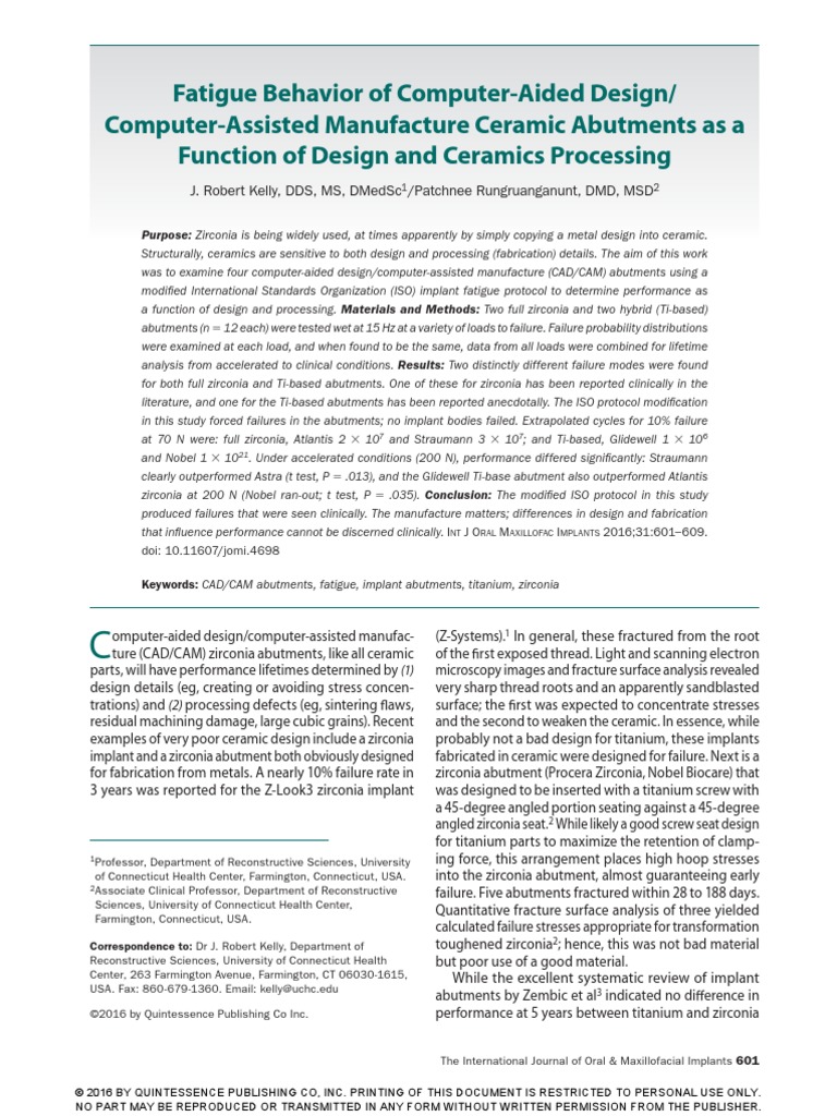 Fatigue Behavior | PDF