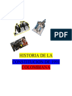 Historia de La Constitucion de 1991 Colombiana