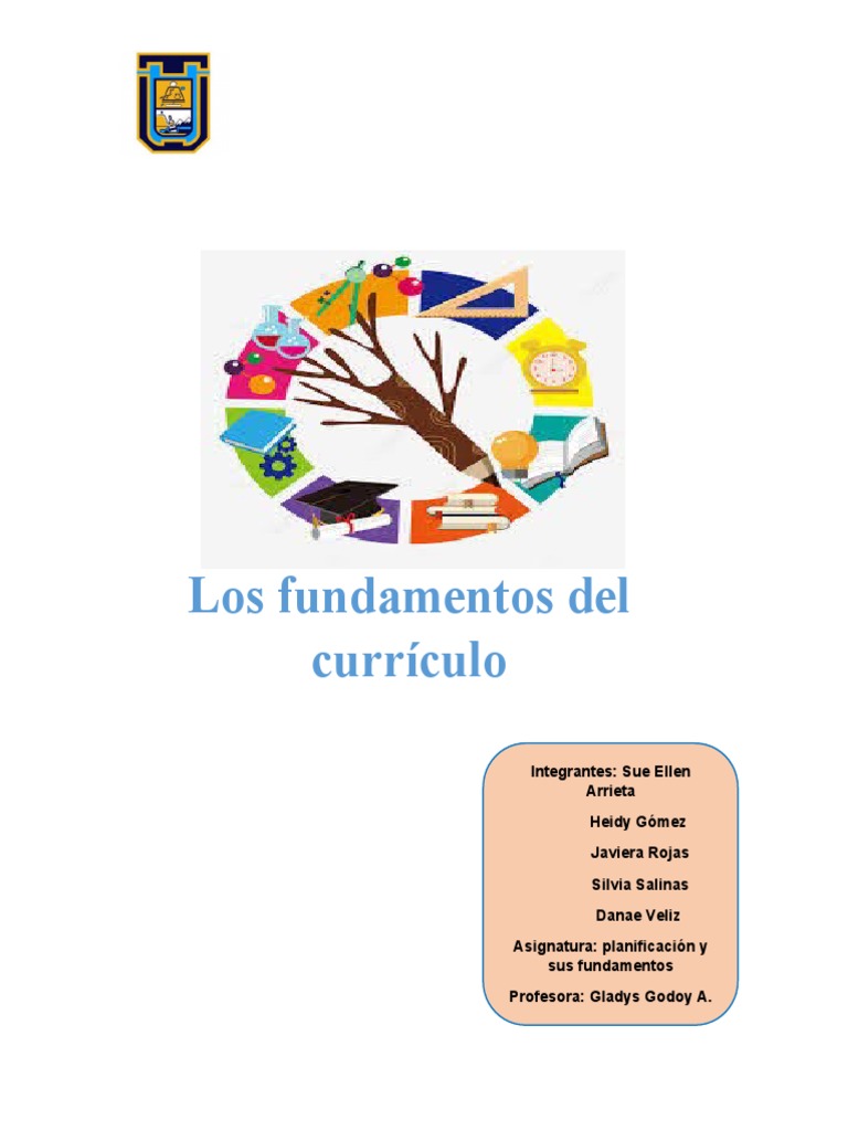 Fundamentos del Currículo Educativo | PDF | Plan de estudios | Aprendizaje