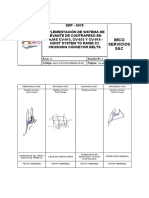 SDP - 0078 Implementación de Sistema de Levante de Contrapeso en FAJAS CV-015, CV-025 Y CV-018 - Hoist System To Raise C2 Crushing Conveyor Belts