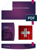Konfederacja Szwajcarska: Bezpieczeństwo Narodowe Gr. 22 - BN - NW - 3 Julia Rupka Nikola Heflik Patrycja Sułgut