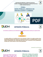 Opinion Publica - Medios de Comunicacion y Lobbies