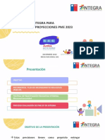 Precisiones Integra para Evaluación Y Proyecciones Pme 2023: Diciembre 2022 Mesa Nacional Sac