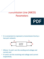 Transmission Line (ABCD) Parameters