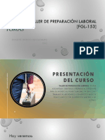 Taller de Preparación Laboral (FGL-153) : Docente: Patricio Mecklenburg Díaz