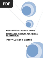 PROJETO DE LEITURA E EXPRESSÃO ARTÍSTICA