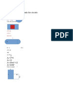 Cálculo de area só utilizarei o π quando for circulo Fórmula Pierre A= πR