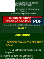 Curso Economía Aplicada A La Ingeniería - Clase 7