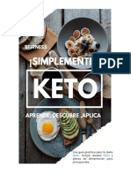 ¡Simplemente Keto! - Aprende Descubre Aplica - Ebook Digital