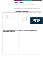 Plan Science Enquiry Activity in 40 Characters