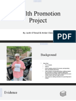PTH 825-Health Promotion Project 1