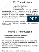 MEMS: Transducteurs