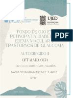 Fondo de Ojo en RD, Edema Macular y Glaucoma