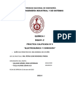 Tema Experimental Nº8 Electroquímica