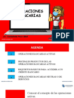 Operaciones Bancarias: Lic. Castañeda Pozo Abel