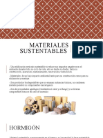 Materiales Sustentables