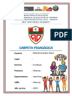 Carpeta pedagógica IES Antonio Ocampo 2023