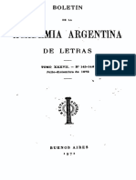 Academia' Argentina: de Letras