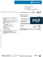 Resumen de Factura: Cuotas Mensuales