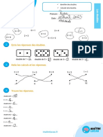 Entoure Les Doubles.: Prénom: . Date