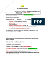 De Distintas Cuestiones: Bien Consolidada Hay + Experiencia: Mayor Comodidad Del Estudiante +